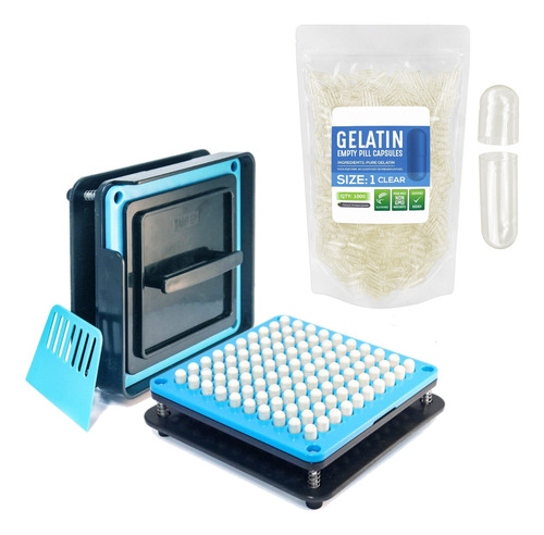 Encapsuladora Automatica Combo 1000 Capsulas Micro Tamaño 4