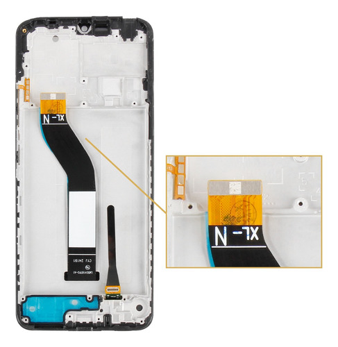 Srjtek Pantalla C/marco Para Poco C75/ Redmi 14c 2409brn2cl