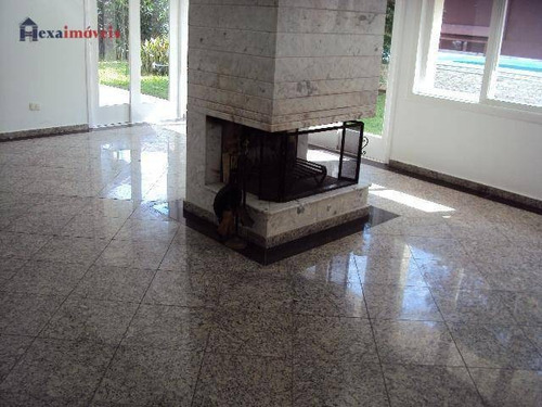Casa Com 4 Dormitórios, 520 M² - Venda Por R$ 2.700.000,00 Ou Aluguel Por R$ 10.500,00/mês - Aldeia Da Serra - Barueri/sp - Ca0003