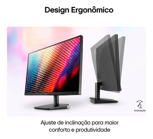 Monitor 21,5 Lg Cristal Liquido - 22mp410-b Preto