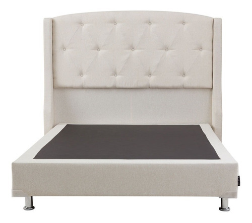 Cabecera Matrimonial Dicasa Zefyr Beige+ Box Dicasa Dolum