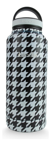 Termo Acero Inoxidable Bindle 24 Oz Botella Frio Caliente Color Blanco-negro