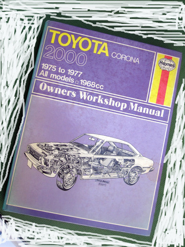 Libro Toyota Corona Mecanica Reparacion 