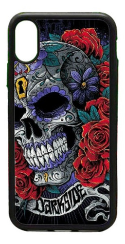 Funda Protector Para iPhone Calavera Darkside Daluxe