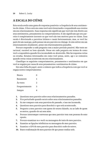 A Cura Do Ciúme: Aprenda A Confiar, Supere A Possessividade E Salve Seu Relacionamento, De Leahy, Robert L.. Editorial Artmed, Capa Mole Em Português, 2019