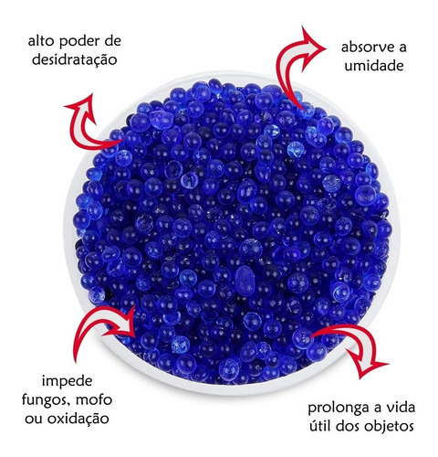 Silica Gel Desumidificador Aparelho Auditivo 02 Refil 4-8mm