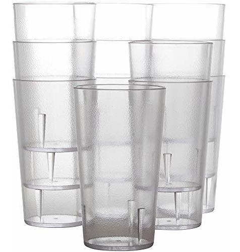 Restaurant Grade, Bpa Free 12oz Clear Plastic Cup 12 Pk. Bre