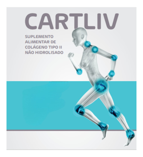 Suplemento Alimentar Colágeno Cartliv Articulação Equaliv Sem Sabor