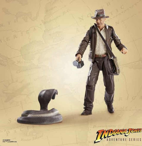 Indiana Jones Dial Of Destiny Adventures Series Hasbro