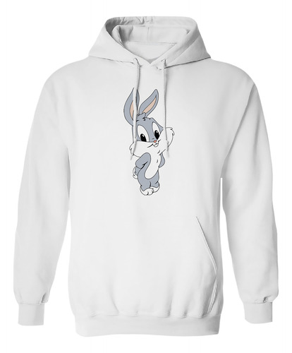 Sudadera Con Gorro Bugs Bunny Bebe Looney Tunes