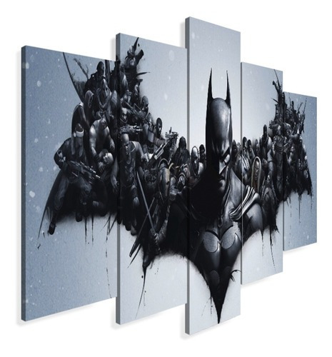 Quadro Decorativo 115x60 Quarto Batman Cavaleiro Das Trevas