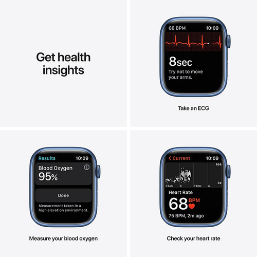Imagen 5 de 8 de Reloj Inteligente Apple Watch Serie 7 Original Sellado