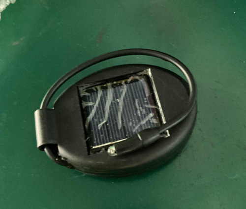 Maceta Decorativa Con Luces Led Solares Para Jardín