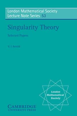 Libro Singularity Theory - V. I. Arnold