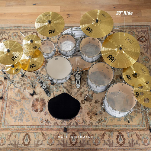 Prato Meinl 20 Ride - Latão Com Acabamento Tradicional Hcs P