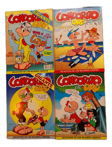 Revistas Condorito De Oro Gigante Lote Por 4 Revistas