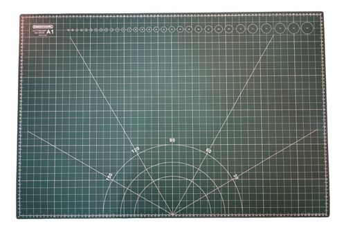 Base Tabla De Corte Doble Faz 90x60 Cm A1 Credencial