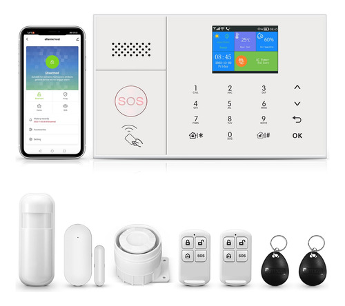 Clouree Sistema De Alarma De Seguridad Inteligente Inalambri