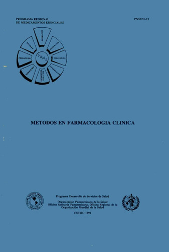 Libro Metodos En Farmacologia Clinica 1992 Salud