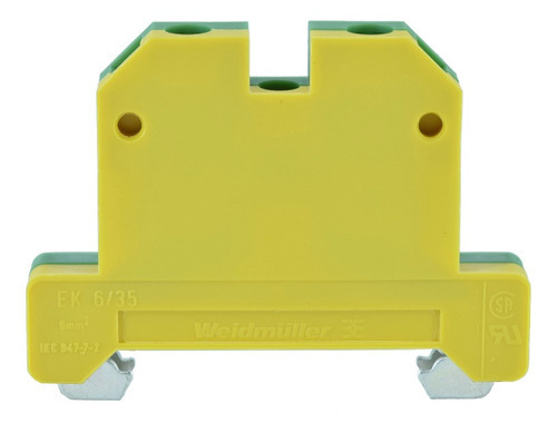 Conector Terra 6mm 720a 800v Verde/amarelo Ek 6/35 Conexel