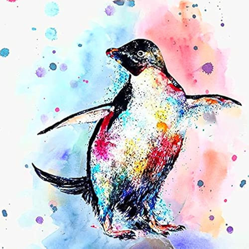 Diy Diamond Painting Kits Para Adultos Pintura De Pingüino D