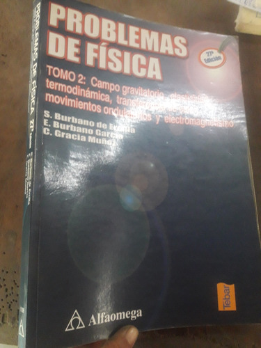 Libro De Problemas De Fisica Tomo 2 Burbano