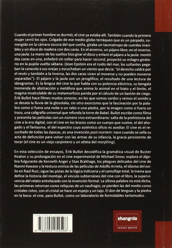 Erik Bullot El cine es una invención post-mortem Editorial Manantial