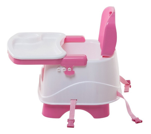 Silla De Comer Booster Plegable Portátil Bebè Nombre Del Diseño Rosa