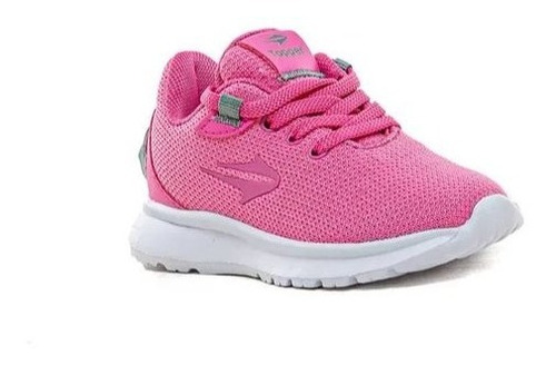 Zapatillas Lambi Bebe Fucsia/gris Topper