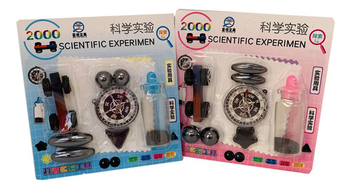 Set Ciencias Experimentos Niños, Imanes, Ingenio, Armado.