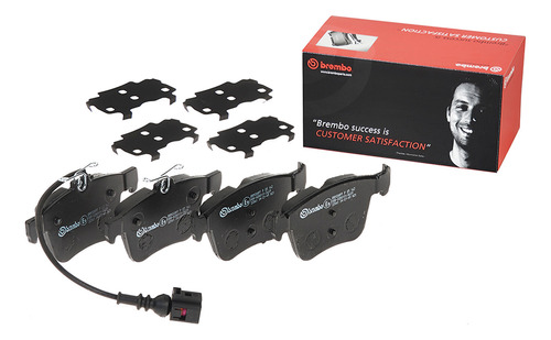 Balatas Traseras Bajos Metales Tt Rs Quattro 18 Al 20 Brembo