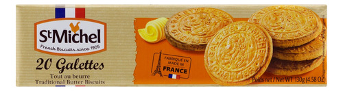 Biscoito Manteiga St Michel Pacote 130g