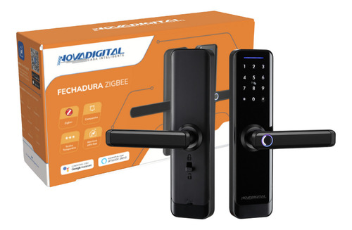 Fechadura Inteligente Digital Novadigital Zigbee Tuya Smart