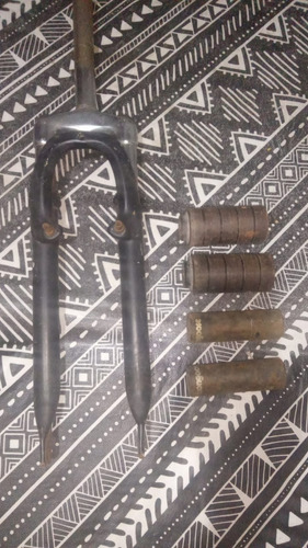 Horquilla Vairo 26 Suspensión Mtb + Stem Y Conos V-brake Negro (Usado)