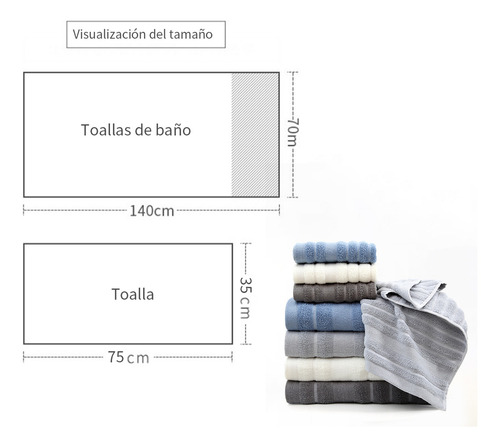 2pcs Toalla De Bano Completo De Algodón Suave 70*140+74*34 Color Rosa Toallas Absorbente Tuallas Baño Toalla Para Baño Mayoreo