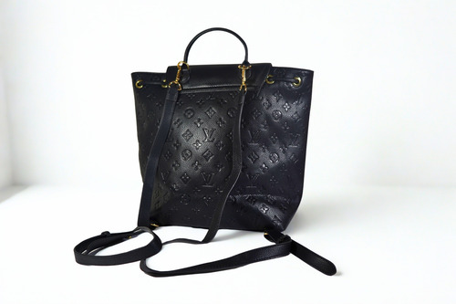 Mochila Urbana De Mujer - Louis Vuitton - Negra - Atemporal Negro Texturado