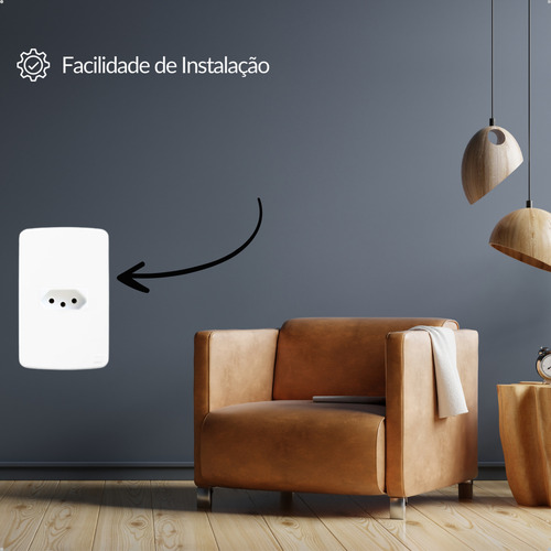 Módulo Tomada 2p + T 20a 250v Modular Composé Branco Weg