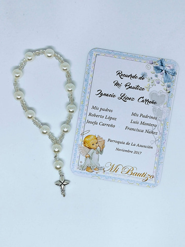12 Tarjetas Santitos Y Denarios Recuerdo Bautizo, Comunión