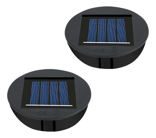 Amfun Paquete De 2 Luces Solares De Repuesto Para Panel Sola