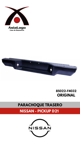 Parachoque Trasero Metalico Nissan Pickup D21