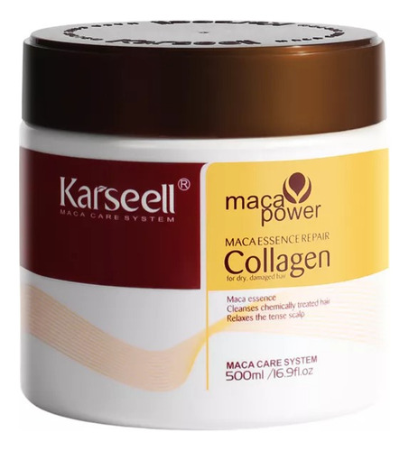 Kersel Crema Restauración 500ml Para Cabello Dañado