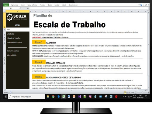 Escala De Trabalho, Matriz Escala De Serviço, Posto De Servi