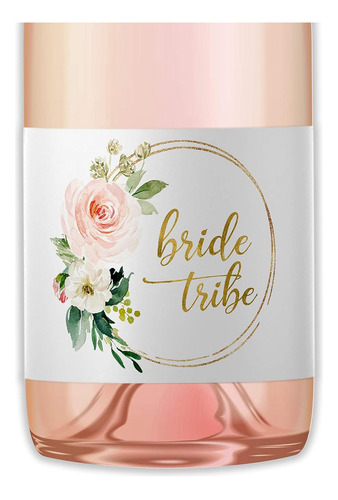  Bride Tribe  Etiquetas De Mini Botellas De Champán ? ...