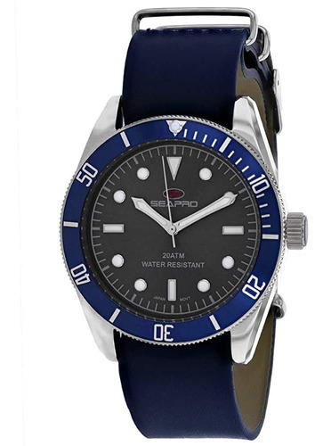 Reloj Hombre Seapro Sp0301 Cuarzo Pulso Azul Just Watches