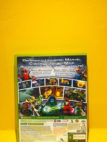 Jogo Xbox 360 Lego Marvel Super Heroes - Original (Recondicionado)
