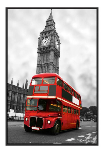 Cuadro Bus Londres 60x90