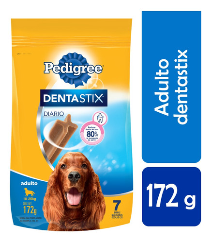 Imagen 1 de 5 de Pedigree Dentastix Snack Adultos Raza Mediana/grande X 7u