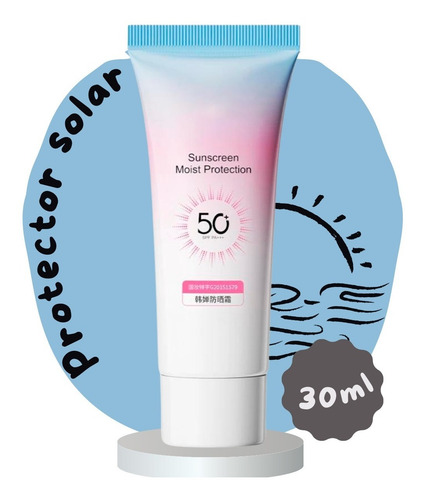 Protector Solar Cara Cuerpo Resistente Agua Bloqueador