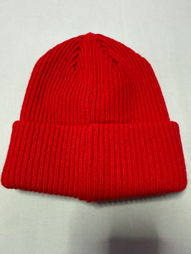 Gorro Tejido Rojo M Rayas (Usado)
