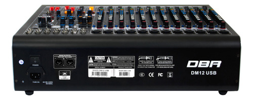 Mesa De Som Lexsen Dm16 Usb 16 Canais Profissional (Recondicionado)
